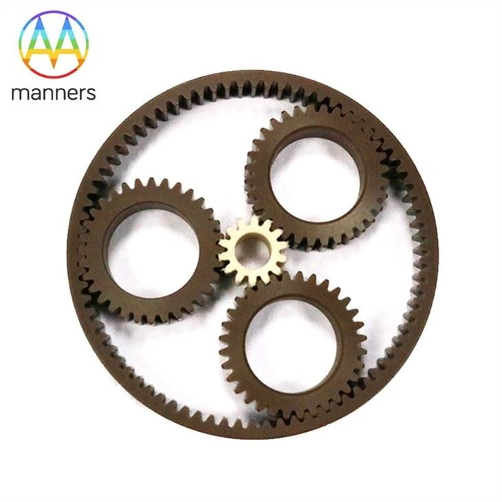 CNC Machining Turning Plastic Nylon Gears Parts