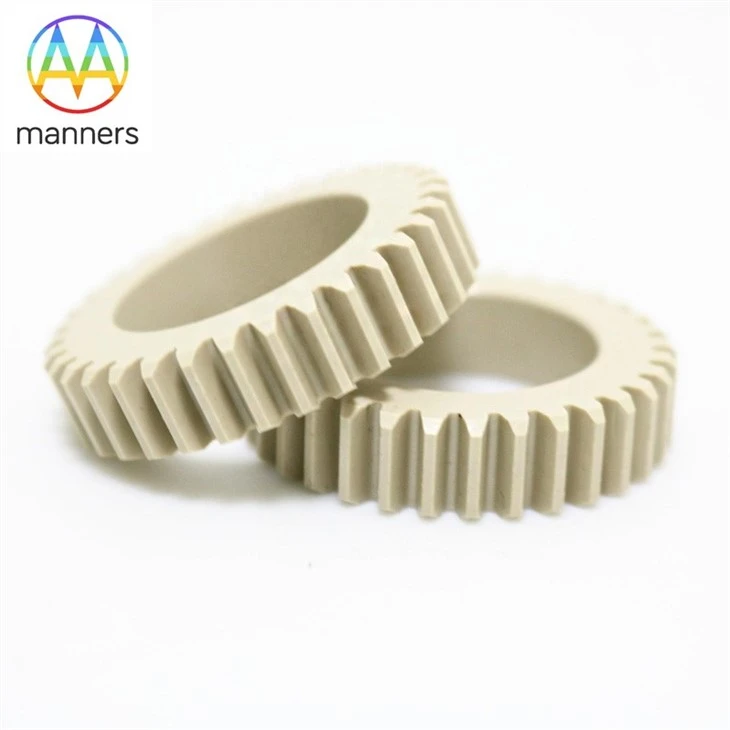 CNC Machining Turning Plastic Nylon Gears Parts