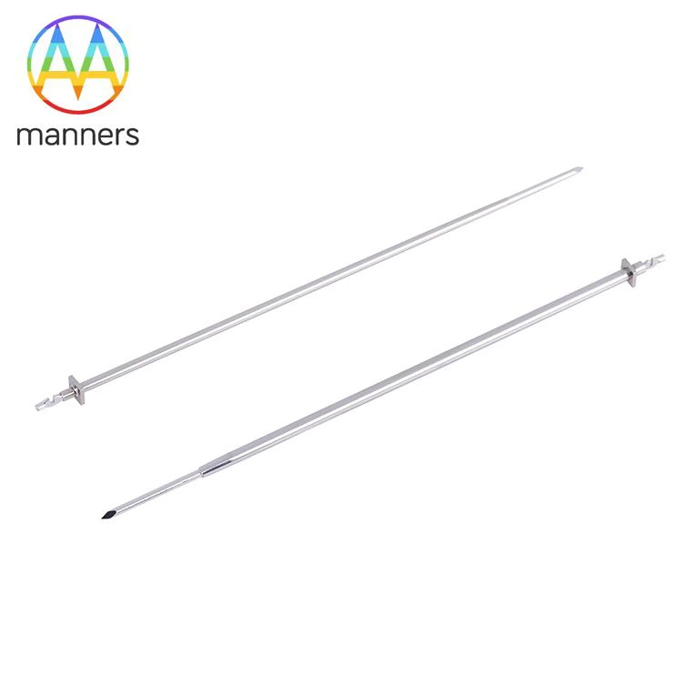 مشتریان آلمان 3000pcs سوزن تروکارهای استیل ضد زنگ جامد پزشکی شارپ پزشکی که به...