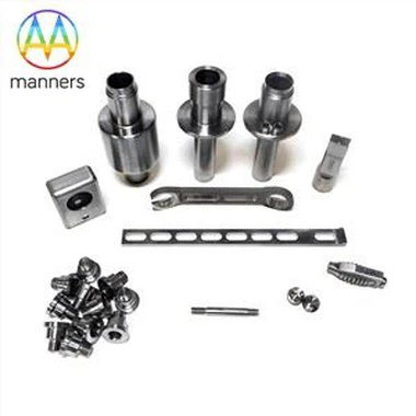 قطعات ماشینکاری دقیق CNC تیتانیوم با آنودایزه