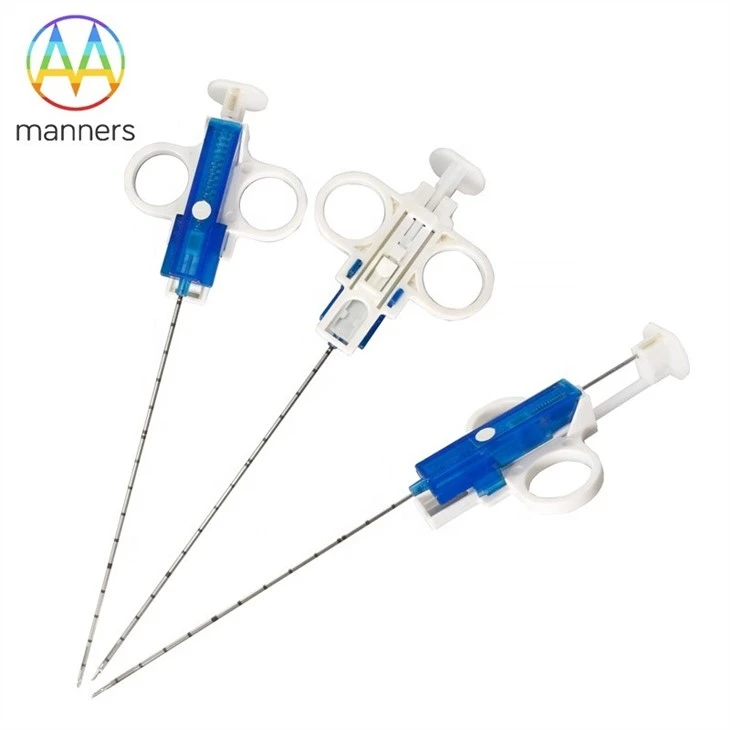 Stainless Steel Soft Tissue Biopsy Needles