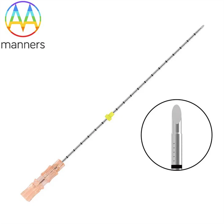 18G 200mm سوزن سوراخ PTC